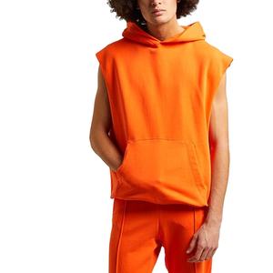 Camiseta sin Mangas con Capucha para Hombre, Estilo Urbano, Premium, Informal, para Uso Diario en el Gimnasio - Product Image 1