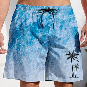 2025 Factory Custom Logo Sublimation Holiday Design Beach Custom <b>Swim</b> <b>Trunk</b>/polyester Men <b>Swim</b> <b>Shorts</b> - Product Image 2