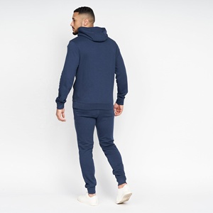 Conjunto Casual de 2 Piezas para Hombre, Logotipo Personalizado, Ropa Deportiva de Invierno, Sudadera con Capucha, 100% Algodón, Ecológico, Transpirable, Conjunto de Sudadera y Pantalones Deportivos - Product Image 2