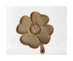 Plateau de service en bois durable/plat en bois chaud de nourriture avec la forme et la taille faites sur commande de beaucoup de genres de bois - Product Image 1