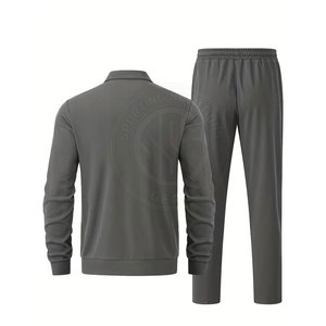 Customized Color Men Tracksuit Soft Fabric Factory Made Tracksuit Durable Causal Wear Online Tracksuit - Product Image 2