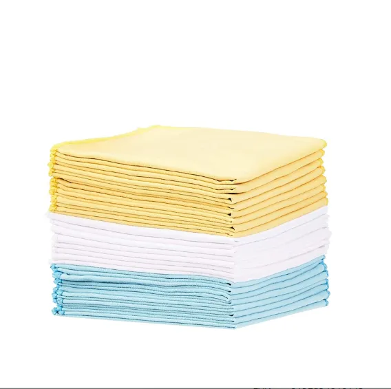Tea Towels soft absorbent lint free microfiber towels Kitchen towel cloth Cozy style design soft reusable for cleaning