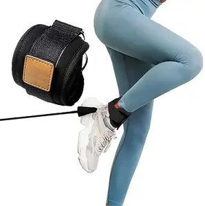 Sangles de cheville pour entraînement de force et fitness, compatibles avec les machines à câbles / Sangles de cheville à faible MOQ - Product Image 6