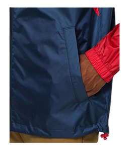 Chaqueta cortavientos de poliéster 100%, forro de malla informal, cortavientos transpirable de talla grande, chaqueta ligera a prueba de viento - Product Image 3