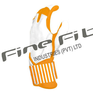 Gants de frappeur de baseball en cuir d'agneau pour adultes, haute qualité, entraînement sportif, fermeture à boucle personnalisée, confortable, durable et respirante - Product Image 1