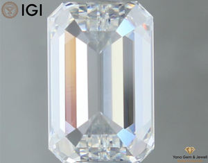 Bourn to Shine 2.50กะรัตมรกตที่ดีที่สุดรูปทรง CVD ห้องปฏิบัติการที่ปลูกเพชรความคมชัดของ VS1 9.24มม. ใบรับรอง IGI - Product Image 4