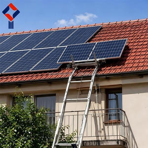 Grue solaire électrique personnalisable pour panneaux photovoltaïques, petite grue pour toit résidentiel, fenêtre en verre solaire et panneau photovoltaïque, échelle de levage pour bâtiment - Product Image 1