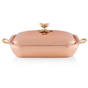 Pot de service en cuivre de qualité supérieure pour les restaurants hôtels services de restauration pour servir des aliments dans un style authentique - Product Image 6