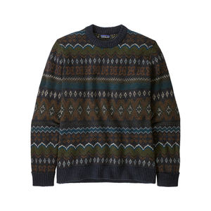 Pull décontracté d'hiver pour homme grande taille, coupe ample, col rond, doublure en laine, imprimé numérique, anti-boulochage, anti-plis, respirant - Product Image 2