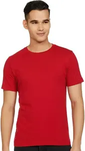 T-shirt à col rond en coton biologique écologique T-shirt unisexe doux pour la peau anti-boulochage pour les t-shirts de mode d'été - Product Image 3