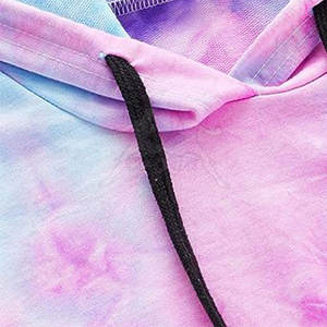 Adults Outdoor Wear Women Crop <b>Top</b> Hoodies Breathable High Quality Women Crop <b>Top</b> Hoodies - Product Image 3