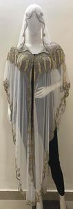 <strong>London</strong> Elegant Modest <strong>Dress</strong> High-End Luxury Moroccan Kaftan Fashionable Hand Embroidery Beaded Shrug Poncho for Club Party New - Product Image 5