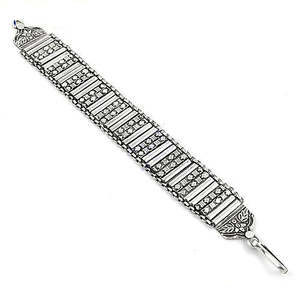 Chevillère géométrique en argent 925 pour femme, bijoux de pied bohème avec plaqué or, pierre en moissanite, matériau en laiton, cadeau - Product Image 1