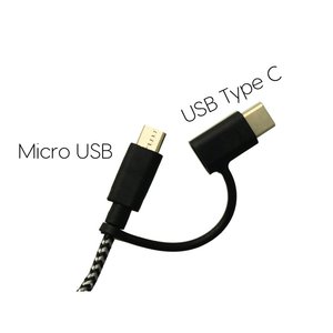 * Presa * USB tipo C e Micro USB a HDMI HDTV adattatore 2 metri cavo per Android Smartphone a TV Monitor proiettore- - Product Image 3