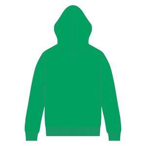 Sudadera con capucha verde The Links Incorporated con bordado de chenilla blanca Ropa de organización cívica y profesional negra - Product Image 3