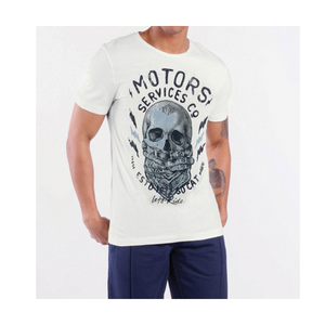 เสื้อยืดแขนสั้นผู้ชายผ้าโพลีเอสเตอร์ 100% คุณภาพสูง พิมพ์ลายสก็อต ระบายอากาศได้ดี น้ำหนัก 100 กรัม เป็นมิตรกับสิ่งแวดล้อม ลดราคาพิเศษ - Product Image 4