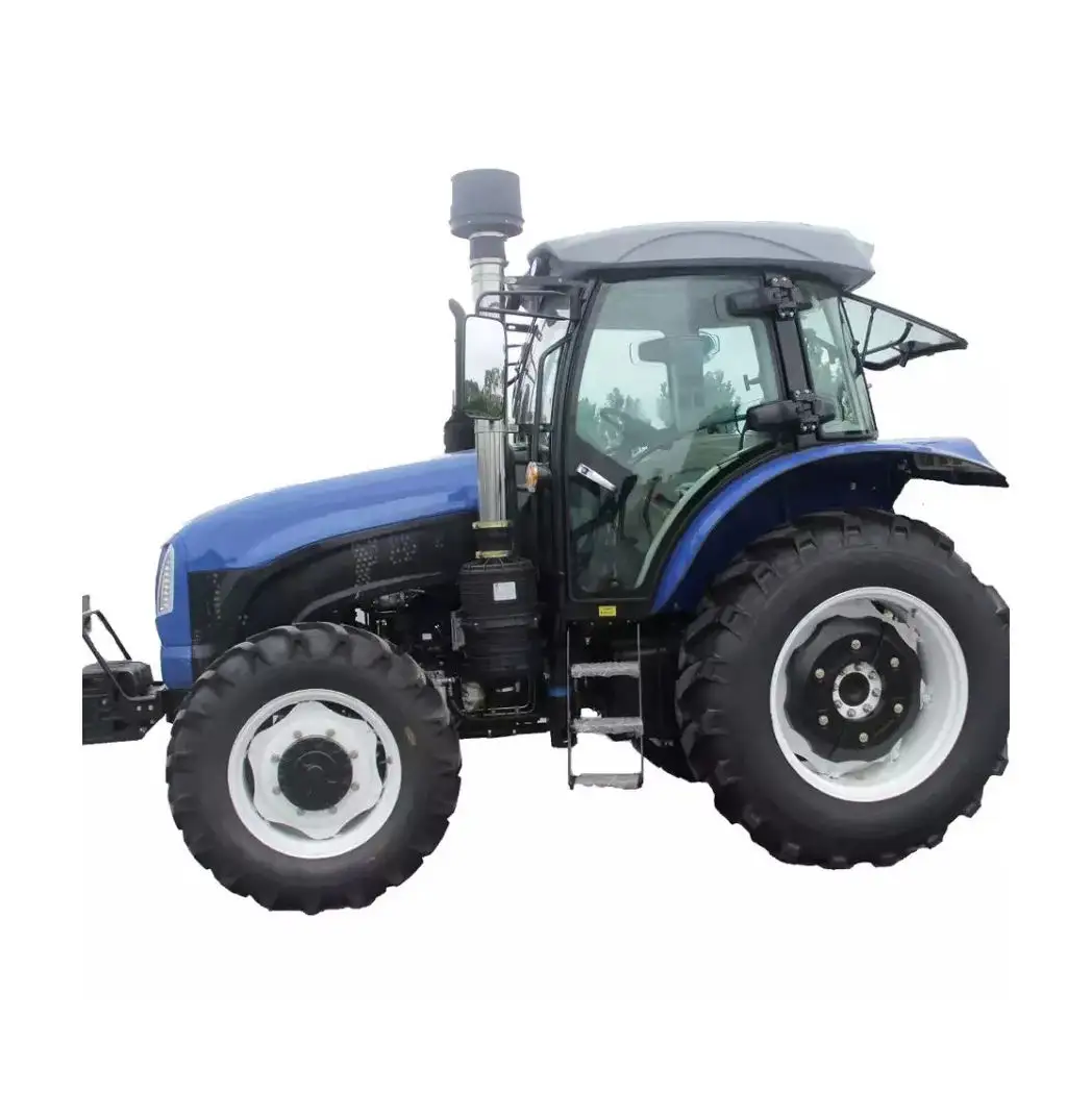 Tractor grande chino de la granja del equipo de la maquinaria agrícola 130hp 4wd con los neumáticos grandes para la Agricultura
