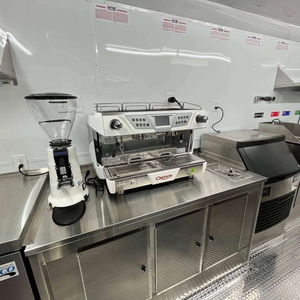 Carritos Portátiles para Café, Remolque Móvil para Restaurante, Barra de Cerveza, Estación de Comida, Remolque Cerrado de Aluminio 7x14 para Contratistas - Product Image 6