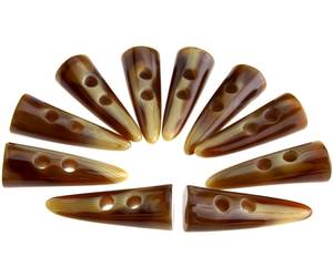 Botón de Palanca de Cuerno, Accesorios de Moda Modernos Hechos a Mano Ecológicos, Alta Calidad, Precio Económico, Decoración para Bodas y Fiestas en India - Product Image 4