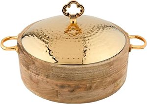 Boîte à Roti Traditionnelle en Bois de Qualité Supérieure, Contenant à Chapati Multifonctionnel Personnalisé, Idéal pour la Cuisine Quotidienne à Domicile - Product Image 5
