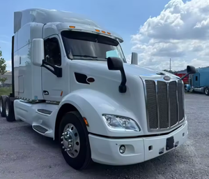 เครื่องยนต์สะอาด แข็งแกร่ง ปี 2019 2020 รถบรรทุก Peterbilt T 579 Day Cab มือสอง จัดส่งทั่วโลก - Product Image 3