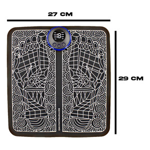 <b>Electric</b> <b>Foot</b> <b>Massager</b>, Portable Muscle Massage Mat - Assorted Colors - Product Image 6