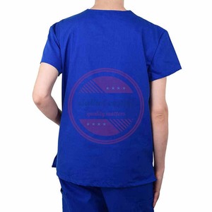 Customized Polyester Unisex Medical Nurse <b>Scrubs</b> Hospital <b>Uniforms</b> <b>Scrubs</b> - Product Image 3
