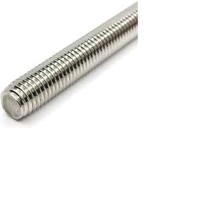 <strong>1/2</strong> INCH THREADED <strong>BAR</strong> RODS 2 METERS LONG ZINC PLATED CARBON STEEL MS IRON