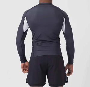 Custom Design <b>Printing</b> Your logo Short Sleeve Jiu Jitsu Uv protection Bjj Rash Guard Custom Design <b>Printing</b> Your Logo - Product Image 3