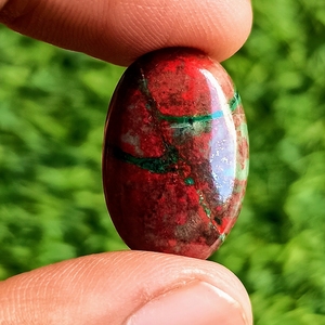 Precio al por mayor Natural Oval Cut Sunset Cuarzo Crystal Loose Senora Piedras preciosas para Chakra Reiki Joyería y regalo curativo - Product Image 2