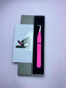 แหนบต่อขนตาเพิ่มวอลลุ่มสีชมพูพร้อมกล่องฉลากส่วนตัว - Product Image 2