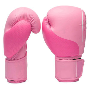 Guantes de Boxeo Personalizados al por Mayor, Duraderos, para Kickboxing, de Color Sólido, Cuero y Poliéster Transpirable, con Cierre de Gancho y Bucle - Product Image 4