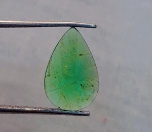 พลอยทัวร์มาลีนสีเขียว13X9X4มม. อัญมณีหลวมสำหรับนักอัญมณีและนักสะสมในราคาที่ดีที่สุดเครื่องประดับทำด้วยมือ - Product Image 1