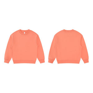 Custom Kids Sweatshirts Crew Neck Cotton Drop Shoulder Street Wear Baby Boy Oversized Crew Neck Sweatshirts - Product Image 3