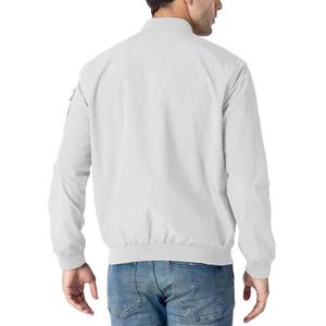 Blouson bombardier pour hommes Streetwear léger en nylon personnalisé Vêtements d'extérieur décontractés à la mode veste d'hiver de fabricant d'usine OEM - Product Image 3