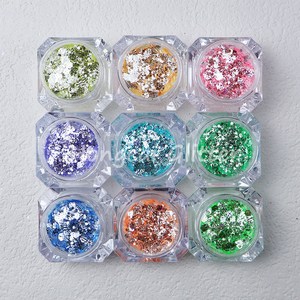 Beautiful Chunky Iridescent and Holographic Pink <strong>Blue</strong> Lavender Hue Translucent Mixed <strong>Glitter</strong> in Various Sizes MOQ 1kg - Product Image 2