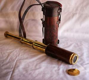 Télescope nautique en laiton Antique, artisanat en métal personnalisé, télescope nautique à vendre, télescope Portable d'extérieur - Product Image 3