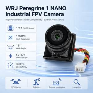 WRJ Peregrine 1 NANO <b>Micro</b> FPV Drone <b>Camera</b> 1500TVL CMOS Low Light WDR Low Latency 161 Degree Wide Angle 5V 40V - Product Image 2