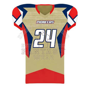 FANTASY WEAR 2026 Uniforme de Fútbol Americano Personalizable, Jersey de Secado Rápido, Ropa Deportiva, Tallas Grandes, Transpirable, Secado Rápido, CE ISO - Product Image 1