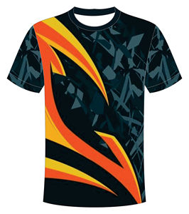 Camisetas de Manga Corta para Hombre, Diseño Personalizado, Verano, Deportivas, Transpirables, Sostenibles, 100% Algodón, Sublimación - Product Image 1