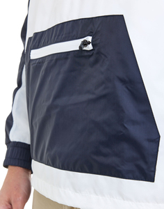 Chaqueta Cortavientos de Alta Calidad Personalizada con Media Cremallera, Chaqueta Deportiva Unisex con Capucha, Cortavientos, Delgada, Impermeable, Muestra de Fabricación - Product Image 4