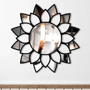Hot Selling Custom Made Modern Flower Design Metal Wall <b>Mirror</b> Handmade High Quality <b>Mirror</b> for Weddings - Product Image 6