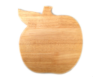 Madera de mango natural de forma redonda Eco-Verduras de corte de madera respetuosas para picar frutas Tabla de quesos - Product Image 6