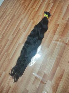 AFSEL EXPORTS Cheveux humains vierges raides d'Inde du Sud, 40 pouces, 100g, extensions - Product Image 3