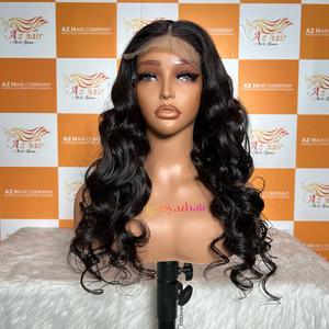 วิกผมคนจากสวิสลูกไม้โปร่งใสเป็นลอนคลื่นธรรมชาติคลื่นน้ำจากชาวเวียดนาม - Product Image 1