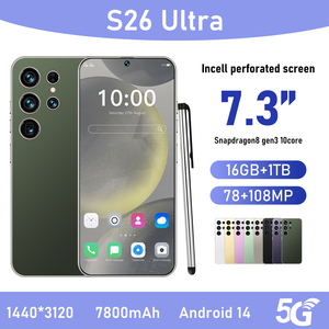 Teléfono Móvil S26 ULTRA 5G Desbloqueado, Pantalla de 7.3 Pulgadas, Cámara de 108MP, Batería de 7800mAh, Doble SIM, 1TB de ROM, Funciones Inteligentes - Product Image 3