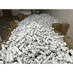Mejor venta 3 1/8 \ "X 230 \" POS máquina rollos de papel de recibo térmico 100% pulpa de madera de una sola capa 80x80mm tamaño papel térmico - Product Image 1