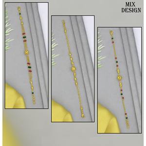 24K Gold Plated Luxury <b>Bracelet</b> for Women Saudi Arabia Dubai Fashion Trendy Alloy Bead Wedding for Parties China Wedding - Product Image 4