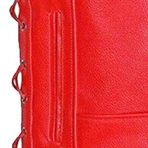 2025 nuevo estilo hecho a medida Chaleco de cuero de ante para hombre chaleco transpirable de un solo pecho para ropa exterior informal inspirado en el oeste - Product Image 5