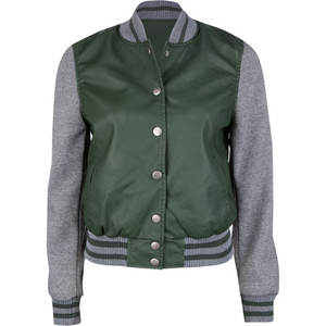 Veste universitaire unisexe formelle de haute qualité broderie de logo personnalisé en gros OEM hiver laine cuir unisexe grande taille manches longues - Product Image 6